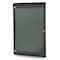 Ghent Enclosed Bulletin Board 42-1/8x27.75", 1 Door SILH20471 - alternate 1