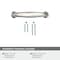 Amerock Renown 3 inch 76mm Center-to-Center Polished Nickel Cabinet Pull BP37395PN - alternate 3