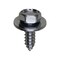 Auveco 14 x 3/4in Hex Head Sems Tapping Screw Zinc, 100PK 2988 - alternate 1