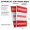 Signmission Consignment, Plastic Signs Only 24 Inch x 36 Inch, Corrugated Plastic, 2PK CSB-2436-2PACK-Consignment - alternate 2