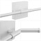 Jonathan Y McKenna 16.25" Modern Minimalist Dimmable Integrated LED Metal Wall Sconce, White JYL7039G - alternate 7