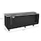 Koolmore 95 in. Commercial Bottle Cooler in Black with Built-In Opener, ETL Listed, 30 cu. ft. KM-BOC95-BK - alternate 6