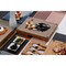 Picnic Time Family Of Brands NFL Baltimore Ravens - Concerto Glass Top Cheese Cutting Board & Tools Set 919-00-505-034-2 - alternate 4