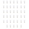 Bulbrite 40W Dimmable Clear G16.5 Incandescent Light Bulbs, Candelabra E12 Base, 2700K, 40PK 861264 - alternate 1