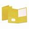 Oxford Two Pocket Folder, Leather, PK25 57509 - alternate 1