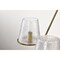 Nuvo Valentine, 5 Light Chandelier, Vintage Brass Finish, Hammered Glass 60/8268 - alternate 6