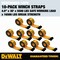 Dewalt 4" x 30' x 5500WLL W STRAP, 10PK DXBC90089-10PK - alternate 6
