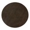 Homeroots 24" Dark Brown Distressed Solid Wood Round Pedestal End Table 605351 - alternate 6