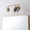 Jonathan Y Shirley 17.5" 2-light Farmhouse Industrial Metal LED Vanity Light w/Seeded Glass Globe Shades, Brass JYL7404B - alternate 8