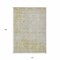 Homeroots 10' X 14' Gold Damask Washable Indoor Outdoor Area Rug 607703 - alternate 6