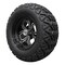 Antego Single 23x10.50-12 ATW-045 with 12x6 Black Fusion Aluminum Wheels for Golf/ATV/UTV A1270238009450423105012 - alternate 7