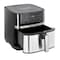 Megachef 8.5 Qt Bundle Electric Air Fryer in Black and Stainless Steel with 125 Piece Paper Liners 750123655M - alternate 6