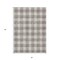 Homeroots 3' X 5' Taupe And Gray Plaid Washable Indoor Outdoor Area Rug 595445 - alternate 8