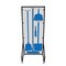 5S Supplies Housekeeping Shadow Board Broom Station V1, Gray / Blue Shadows, No Broom + Stand, No Text HSB-V1-GRAY/BLUE-BO-STAND-NO TEXT - alternate 1