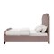 Homeroots Pink Solid Wood King Tufted Upholstered Velvet Bed with Nailhead Trim 544923 - alternate 6