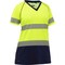 Bisley ANSI Type R Class 2 Women's Short Sleeve T-Shirt with Navy Bottom 312W1118T-YN/M - alternate 1