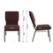 Flash Furniture Hercules Church Chair, 19-1/4 in W 25" L 33-1/4" H, Fabric Seat FD-CH02185-GV-005-BAS-GG - alternate 8