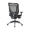 Space Seating 818 Series Big & Tall Executive High Back Chair with Breathable Mesh, Industrial Steel 818-11G9C18P - alternate 3