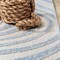 Jonathan Y Maribo High-Low Abstract Groovy Striped Light Blue/Ivory 10 ft. x 13 ft. Indoor/Outdoor Area Rug SCN103C-13 - alternate 8
