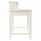 Homeroots Creamy White Secretary Writing or Computer Desk 402015 - alternate 4