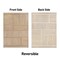 World Rug Gallery Contemporary Stripe Weather Resistant Reversible Indoor/Outdoor Rug 2 ft x 7 ft Natural WR113NATURAL2X7 - alternate 5