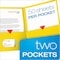 Oxford Twin Pocket Folders, Letter Size, Yellow, 25PK 57509 - alternate 4
