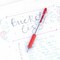 Pentel Pen, Clear, Plastic, PK12 PENBK93B - alternate 2