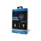 Plugfones LIBERATE 2.0 Earphones, 4.1 Bluetooth, 23/26 dB SPL, Blue/Yellow PL-UY - alternate 4