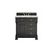 James Martin Vanities Brookfield 36 in. Single Vanity, Black Onyx w/3 CM Carrara White Marble Top 547-V36-BKO-3CAR - alternate 1