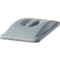Rubbermaid Commercial Slim Jim(R) 16 gal, 23 gal Trash Can Lid, Dome Gray, Polypropylene, 0 Openings 11 1/4 in W/Dia FG268888LGRAY - alternate 1