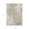 Homeroots 9' X 12' Ivory And Beige Abstract Washable Indoor Outdoor Area Rug 609206 - alternate 7