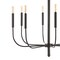 Jonathan Y Amoros 27.25" 8-Light Modern Mid-Century Iron LED Chandelier, Oil Rubbed Bronze JYL7900A - alternate 5