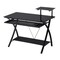 Homeroots 43" Black Glass Computer Desk 285415 - alternate 1