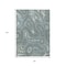 Homeroots 8' X 10' Sky Blue And Gray Geometric Washable Indoor Outdoor Area Rug 631404 - alternate 5