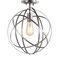 Jonathan Y Alba 13" Metal LED Flush Mount, Nickel JYL9514B - alternate 1