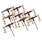 Mytee Products 3/8 in - 1/2 in Pro Heavy Duty Ratchet Load Chain Binder with with Grab Hooks, 8PK CBRS38-PROx8 - alternate 1