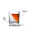 Corkcicle Whiskey Wedge, 9 oz, Plastic 7001 - alternate 4