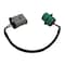 Avrgt Electronics 9-Pin Male Panel Mount Cable, 12-Inch Automotive Diagnostic Cable RP1226 Male to ELD Green J1939 - alternate 2