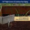 Kings County Tools Corten Steel Landscape Edging Corner Pieces 2 Pack Garden Border GW37A06-01 - alternate 8