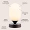 Jonathan Y Eli 8" Modern Minimalist Iron Rechargeable Integrated Portable LED Table Lamp, Oil Rubbed Bronze/Whit JYL7111A - alternate 10