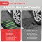 Pyle 1 Ft. Rubber Threshold Curb Ramp PCRMP1DG - alternate 4