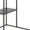 Homeroots 24" Gray Steel End Table With Shelf 543837 - alternate 6