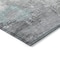 Homeroots 3' X 5' Teal Blue And Gray Abstract Washable Indoor Outdoor Area Rug 617740 - alternate 8