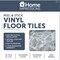 Home Impressions Gray Marble 12''x12'' Vinyl Floor Tile, 45 Sq. Ft./Box KC91111 - alternate 3