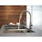 Delta Trinsic Single Handle Pull-Down Kitchen Faucet with Touch 9159T-KS-DST - alternate 5