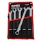 Sunex 5 Pc. Metric Full Polish V-Groove Combination Wrench Set 9918MA - alternate 1