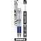 Zebra Pen BCA F301 Stainless Steel Ballpoint Pens, Blue, 2PK ZEB27122 - alternate 1