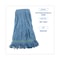 Boardwalk Super Loop Wet Mop Head, Cotton/Synthetic Fiber, 1in Headband, Medium Size, Blue BWK502BLNB - alternate 12