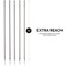Neiko Extra Long Bit Set, 5-Piece, Cr-V Steel, 12-Inch Length, 1/4-Inch Hex Shank 10043A - alternate 3