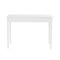 Homeroots 43" White Solid Wood Writing Desk With Two Drawers 402017 - alternate 6